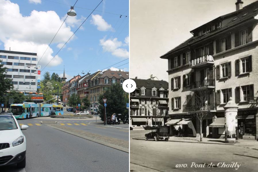 Le Pont de Chailly de 1920 à 2021